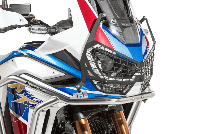 01-403-5095-0 Scheinwerferschutz schwarz mit Schnellverschluss für Honda CRF1100L Adventure Sports (-2023) 