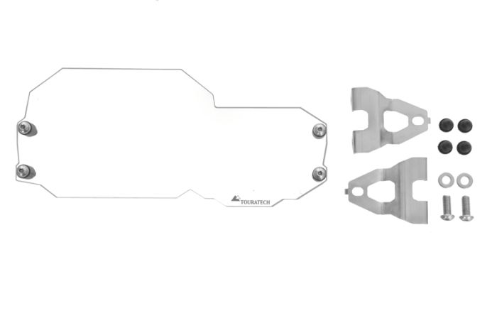 01-048-5090-0 Scheinwerferschutz Makrolon mit Schnellverschluss für BMW F800GS/BMW F800GS Adventure/F650GS(Twin)/F700GS *OFFROAD USE ONLY*
