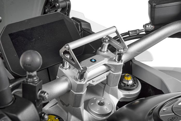 01-082-5412-0 GPS-Anbauadapter auf Lenkerklemmung BMW F900GS/ Adventure, F850GS/ Adventure für Lenkererhöhung 35 mm