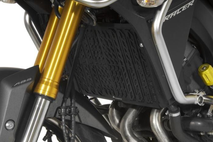 01-630-5015-0 Kühlerschutz Yamaha MT-09 Tracer, Aluminium, schwarz