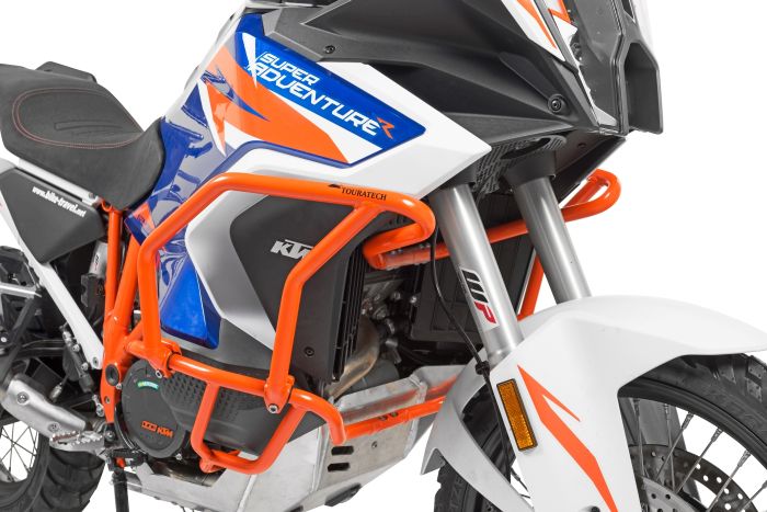01-373-5162-0 Verkleidungssturzbügel orange für KTM 1290 Super Adventure S/R ab 2021