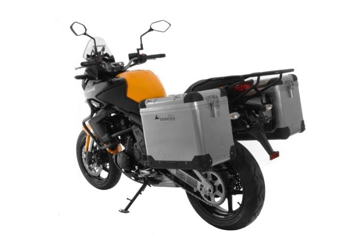 01-408-5770-0 ZEGA Pro Koffersystem 45/45 Liter mit Stahlträger schwarz für Kawasaki Versys 650 (2010-2014)