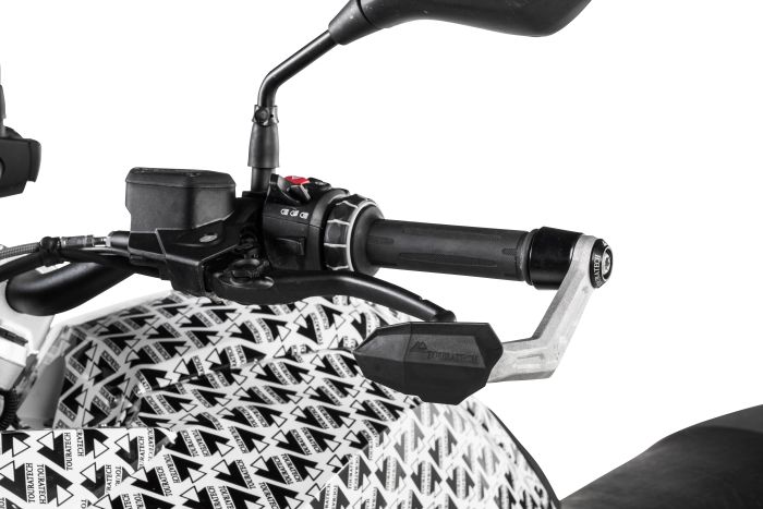 01-037-5655-0 Handprotektoren DEFENSA Leverguard, silber,  für BMW  R1250GS/ Adventure, R1200GS (LC)/ Adventure (LC)