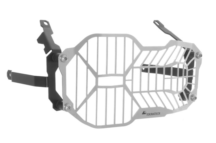 01-045-5093-0 Scheinwerferschutz epoliert mit Schnellverschluss für LED Hauptscheinwerfer BMW R1250GS/ Adventure, R1200GS (LC)/ Adventure (LC) *OFFROAD USE ONLY*