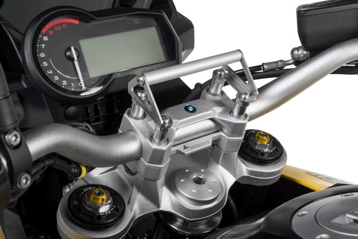 01-082-5411-0 GPS-Anbauadapter auf Lenkerklemmung BMW F900GS/ Adventure, F850GS/ Adventure, für Lenkererhöhung 20 mm