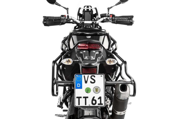 01-632-6570-0 Kofferträger Edelstahl Sondersystem für ZEGA Evo X für  Yamaha Tenere 700 / World Raid
