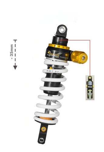 01-632-5865-0 Touratech Suspension Tieferlegung (-35mm) für Yamaha 700 Tenere (2019-) Typ Level2