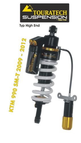 01-058-0041-0 Touratech Suspension Federbein für KTM 990 SM-T (2009-2012) Typ HighEnd