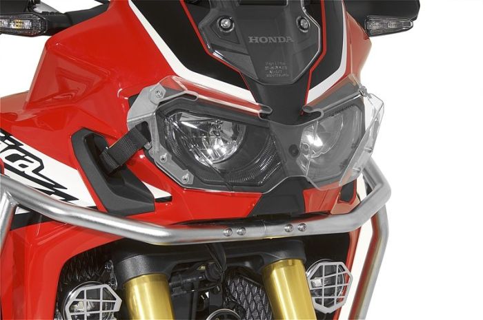01-402-5090-0 Scheinwerferschutz Makrolon mit Schnellverschluss, Honda CRF1000L Africa Twin/ CRF1000L Adventure Sports *OFFROAD USE ONLY*