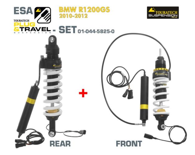 01-044-5825-0 Touratech Suspension Plug & Travel-ESA SET für BMW R1200GS Model 2010-2012