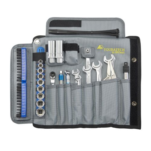 01-070-2210-0 Touratech Profi Werkzeugset Motorrad Basic-Set, 60 teilig