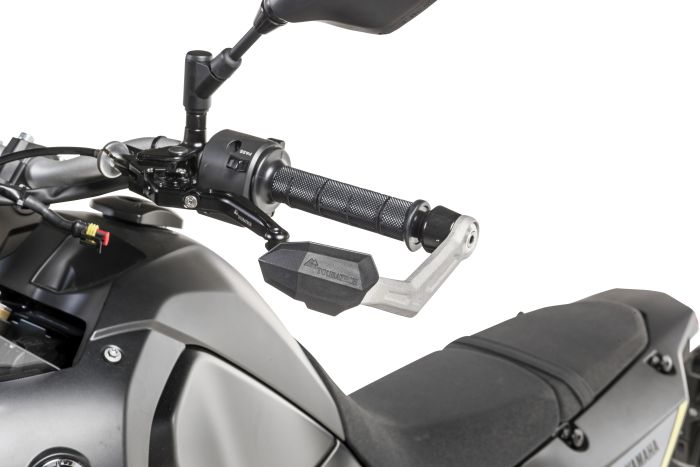 01-632-5655-0 Handprotektoren DEFENSA Leverguard, silber, Yamaha Tenere 700 / World Raid