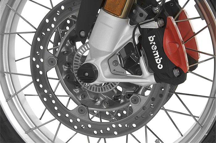 01-045-5507-0 Sturzpad Vorderachse (Set) für BMW R1250GS (-2021)/ R1250GS Adventure (-2021)/ R1200GS (LC) / R1200GS Adventure (LC)/ R1250RT/ R1200RT (LC)