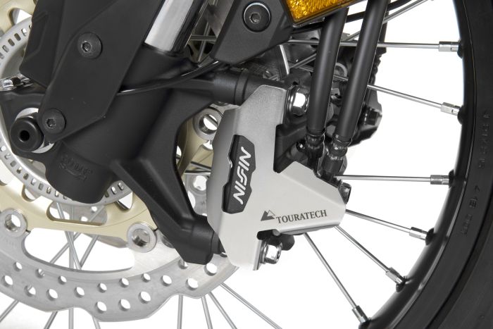 01-402-5498-0 Bremssattelschutz vorn (Set), Edelstahl, für Honda CRF1100L Africa Twin / CRF1100L Adventure Sports / CRF1000L Africa Twin / CRF1000L Adventure Sports