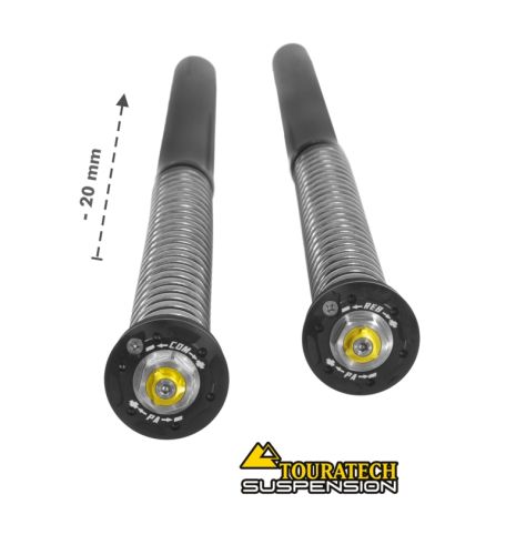 01-421-5871-0 Touratech Suspension Tieferlegung -20mm Cartridge Kit für Triumph Tiger 900 Rallye Pro ab 2020