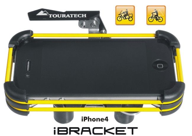 01-065-0435-0 Lenkerhalterung *iBracket* für Apple iPhone4 und iPhone 4S *Motorrad & Fahrrad *