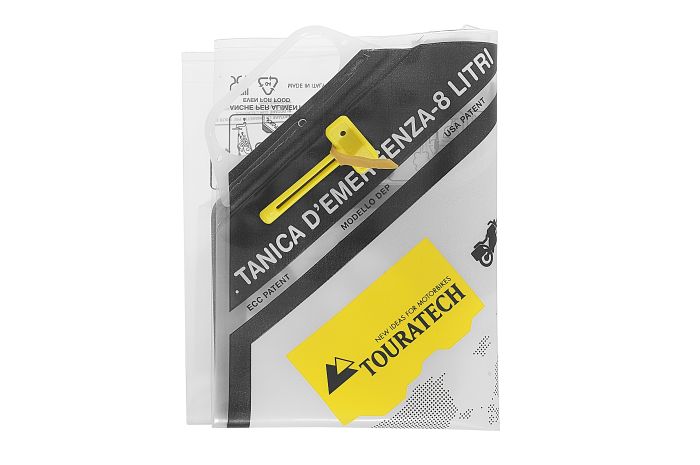 01-100-0032-0 Notfall-Kraftstoffbeutel Touratech Jollytank, Einweg-Faltkanister 8L