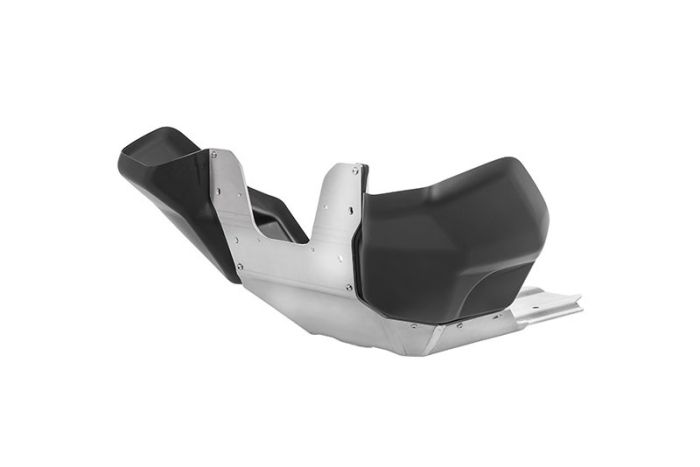 01-372-5137-0 Motorschutz RALLYE Evo, Alu Natur/ Alu schwarz für KTM 790 Adventure/ 790 Adventure R