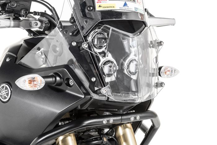 01-632-5090-0 Scheinwerferschutz Makrolon mit Schnellverschluss für Yamaha Tenere 700 *OFFROAD USE ONLY*