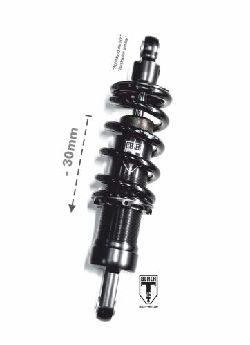 01-661-5822-0 BLACK-T Tieferlegung (-30mm) Stage2 für INDIAN FTR 1200 / FTR 1200 S (2019-2021)