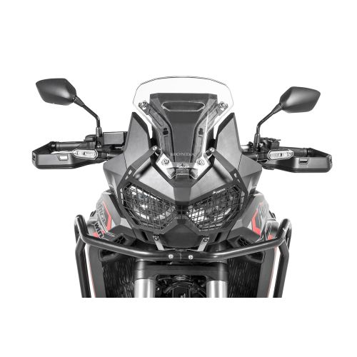 01-403-5096-0 Scheinwerferschutz schwarz mit Schnellverschluss fuer Honda CRF1100L Africa Twin (-2023)