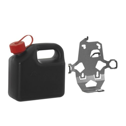 01-050-3213-0 ZEGA Pro2 Zubehoerhalterset, Kanisterhalter inkl. Benzinkanister Touratech 3 Liter