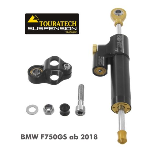 01-082-5890-0 Touratech Suspension Lenkungsdaempfer *CSC* fuer BMW F750 ab 2018 +incl. Anbausatz+
