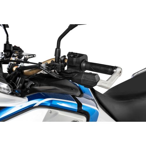 01-403-5655-0 Handprotektoren DEFENSA Leverguard, silber, Honda CRF1100L Africa Twin / CRF1100L Adventure Sports