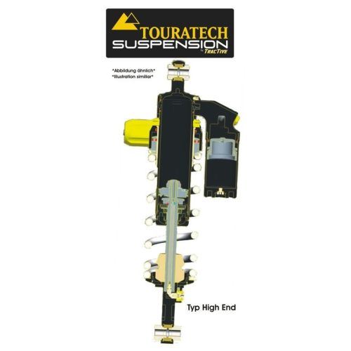 01-391-5870-0 Touratech Suspension Federbein fuer Suzuki V-Strom 1000 ab 2014 Typ Highend
