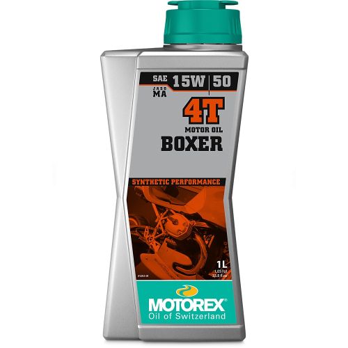 01-400-0166-0 Motorex Motor ÖL - Boxer 4T 15W/50 - 1 Ltr.
