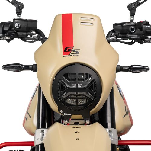 01-034-5096-0 Scheinwerferschutz mit Schnellverschluss, BMW R12 G/S *OFFROAD USE ONLY*