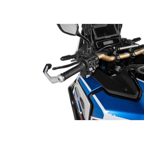 01-403-5655-0 Handprotektoren DEFENSA Leverguard, silber, Honda CRF1100L Africa Twin / CRF1100L Adventure Sports