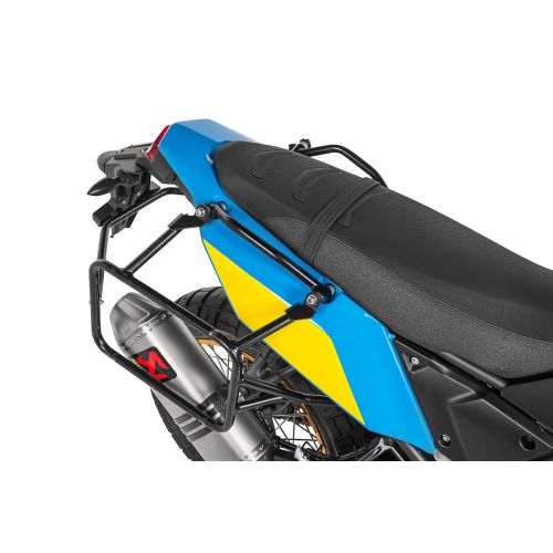 01-632-6560-0 Koffertraeger Edelstahl, schwarz fuer Yamaha Tenere 700 / World Raid