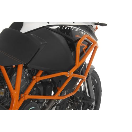 01-371-5161-0 Sturzbuegelerweiterung fuer KTM 1050 Adventure/ 1090 Adventure/ 1190 Adventure/ 1190 Adventure R fuer original KTM-Sturzbuegel, orange