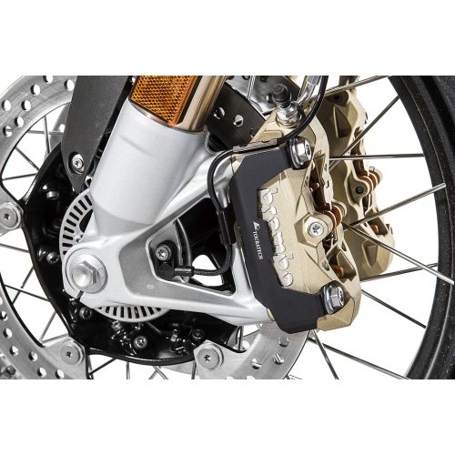 01-045-5498-0 Bremssattelschutz vorn (Satz), schwarz, fuer BMW R1200GS (LC)/ R1200GS Adventure (LC)