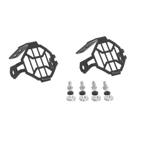 01-045-5468-0 Scheinwerferschutz fuer original BMW LED Zusatzscheinwerfer, Satz, schwarz (-2017) *OFFROAD USE ONLY*
