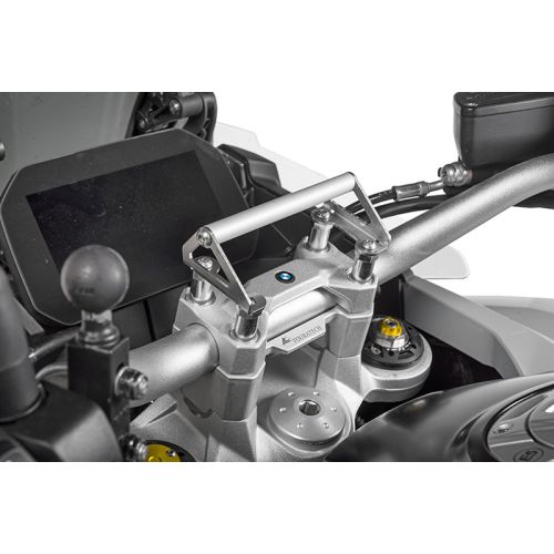 01-082-5412-0 GPS-Anbauadapter auf Lenkerklemmung BMW F900GS/ Adventure, F850GS/ Adventure fuer Lenkererhoehung 35 mm