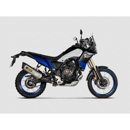 01-632-5852-0 Endschalldaempfer Akrapovic slip-on, Titan, Yamaha Tenere 700 / World Raid