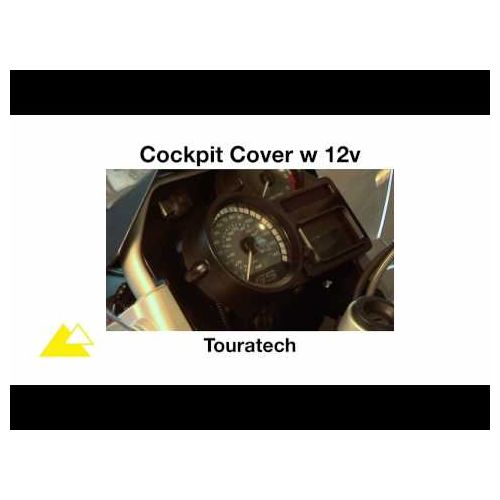 01-044-0561-0 Cockpitblende 2 *Tachoeinheit* mit Bordnetz- und ZA-Steckdose BMW R 1200 GS/Adventure, bis 2007