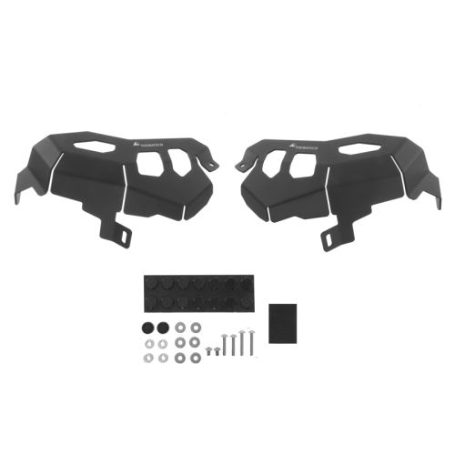 01-045-5131-0 Zylinderschutz / Ventildeckelschutz Alu schwarz, fuer BMW R1200GS ab 2013/ BMW R1200RT ab 2014/ BMW R1200R ab 2015/ BMW R1200RS