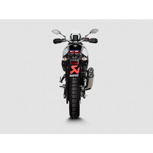 01-632-5852-0 Endschalldaempfer Akrapovic slip-on, Titan, Yamaha Tenere 700 / World Raid