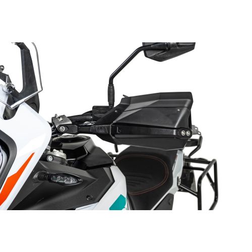 01-372-5661-0 Handprotektoren DEFENSA Expedition, schwarz, fuer KTM und Husqvarna
