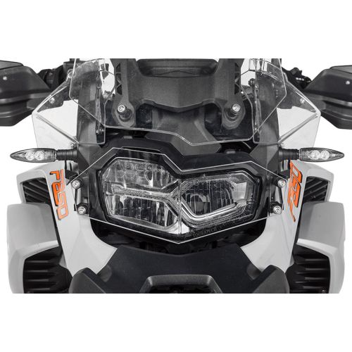 01-082-5091-0 Scheinwerferschutz Makrolon mit Schnellverschluss fuer BMW F900GS Adventure/ F850GS Adventure *OFFROAD USE ONLY*
