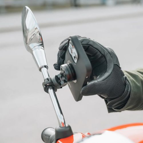 01-065-1227-0 SP Connect Mirror Mount Pro mit SPC+ Adapter fuer Motorradspiegel und GPS Anbauadapter