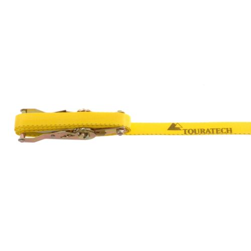 01-055-0037-0 Spanngurt mit Ratsche *gelb*, zugelassen fuer gewerbliche Nutzung