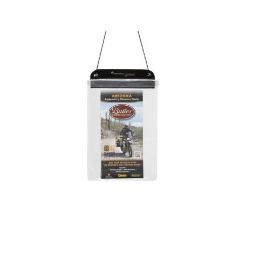01-055-3211-0 Dokumentenbeutel, Groesse M, DIN-A5, transparent, by Touratech Waterproof made by ORTLIEB