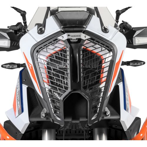 01-373-5095-0 Scheinwerferschutz mit Schnellverschluss fuer KTM 1290 Super Adventure S/R ab 2021 *OFFROAD USE ONLY*