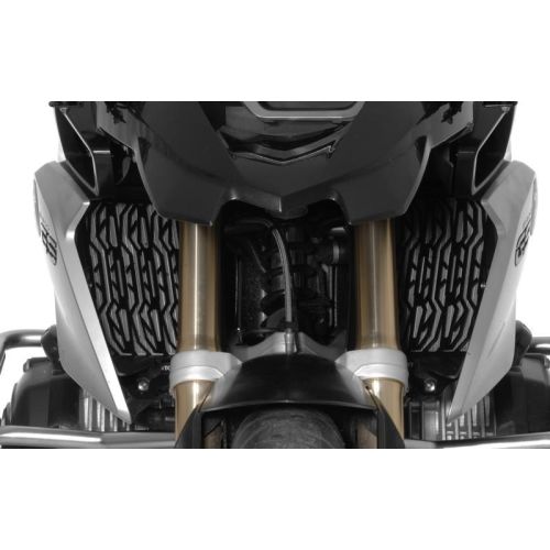 01-045-5013-0 Kuehlerschutz Edelstahl, schwarz, fuer BMW R1250GS/ R1200GS (LC)/ R1200GS Adventure (LC)