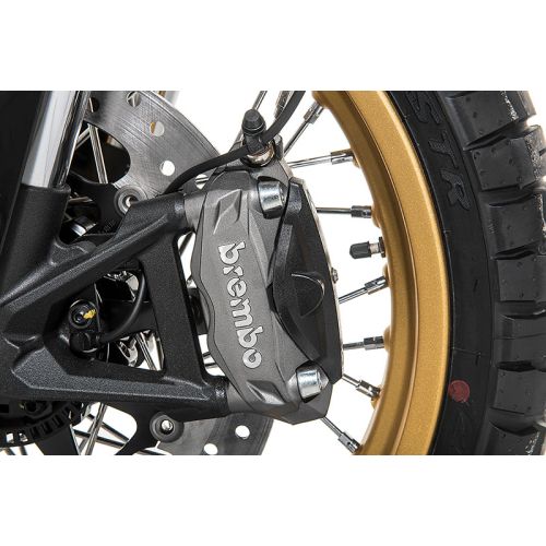 01-621-5172-0 Bremssattelabdeckung vorn, schwarz fuer Ducati Scrambler ab 2015