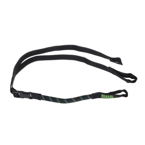 01-055-0406-0 Rokstraps Strap It™ Motorbike Adjustable *schwarz-blau/gruen*45 - 150 cm 2 St. mit Schlaufen